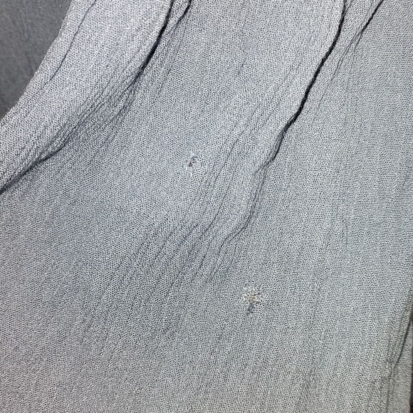 Mar del Agua blue dress high slits low cut - Picture 5 of 5